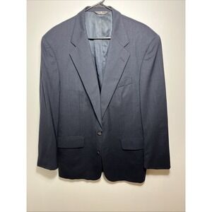 Ralph Lauren Polo University Club Blazer 42R Navy‎ /Pattern